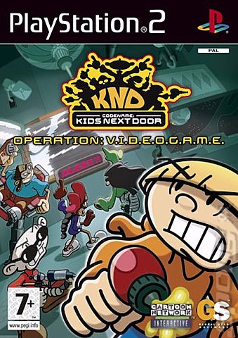 Codename Kids Next Door: Operation V.I.D.E.O.G.A.M.E. - PS2 Cover & Box Art