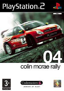 Colin McRae Rally 04 - PS2 Cover & Box Art