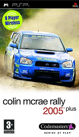 Colin McRae Rally 2005 Plus - PSP Cover & Box Art