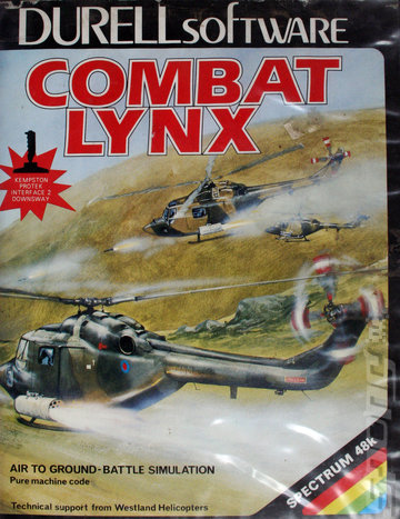 Combat Lynx - Spectrum 48K Cover & Box Art