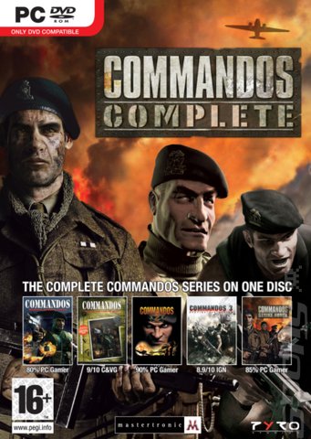 Commandos Complete - PC Cover & Box Art