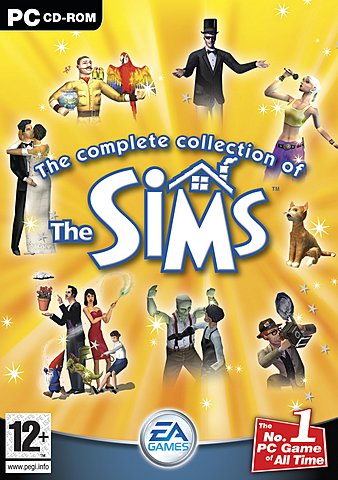 Complete Collection of The Sims - PC Cover & Box Art