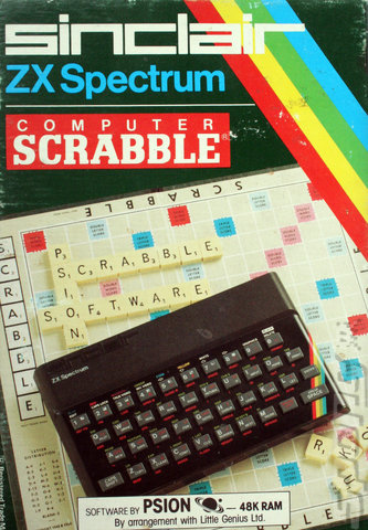 Computer Scrabble - Spectrum 48K Cover & Box Art