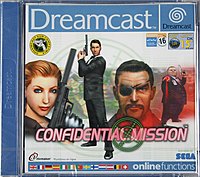 Confidential Mission - Dreamcast Cover & Box Art