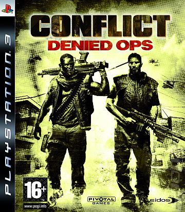 Conflict: Denied Ops - PS3 Cover & Box Art