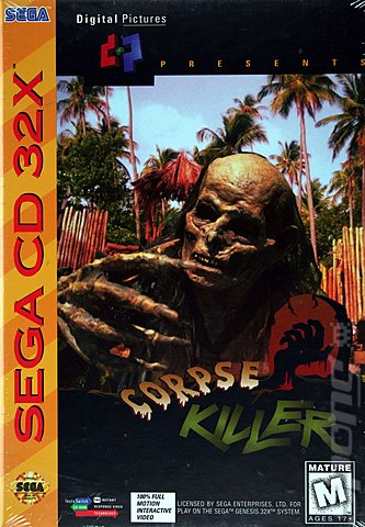 Corpse Killer - Sega 32-X Cover & Box Art