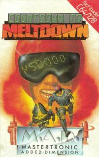 Countdown To Meltdown - C64 Cover & Box Art