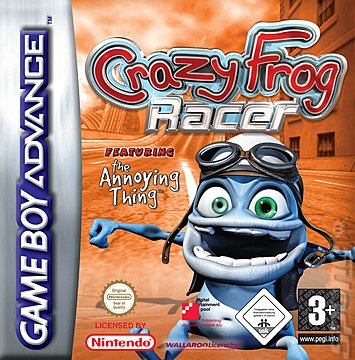 Crazy Frog Racer - GBA Cover & Box Art