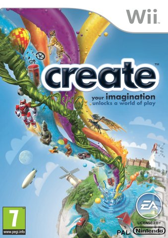 Create - Wii Cover & Box Art