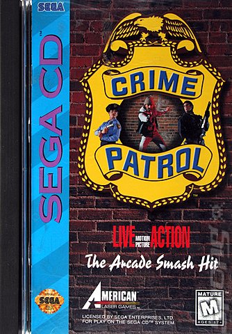 Crime Patrol - Sega MegaCD Cover & Box Art