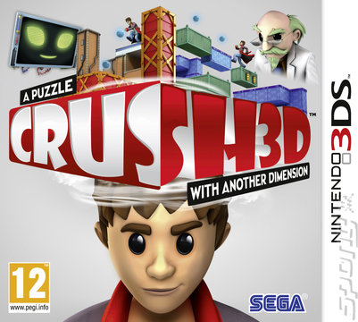 CRUSH3D - 3DS/2DS Cover & Box Art