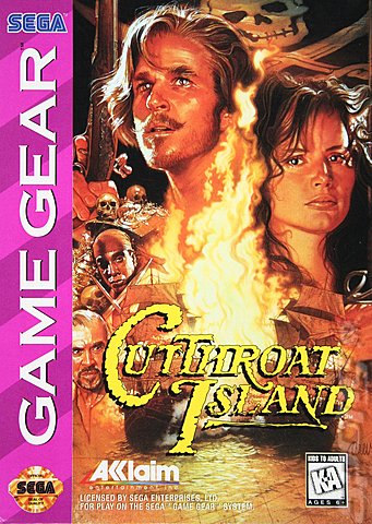 Cutthroat Island - Game Gear Cover & Box Art