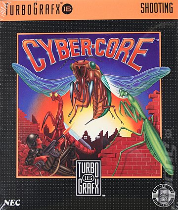 Cyber-Core - NEC PC Engine Cover & Box Art