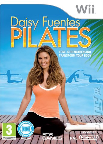 Daisy Fuentes Pilates - Wii Cover & Box Art