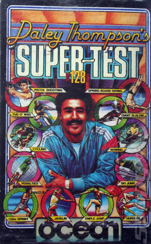 Daley Thompson's Super-Test - Spectrum 48K Cover & Box Art