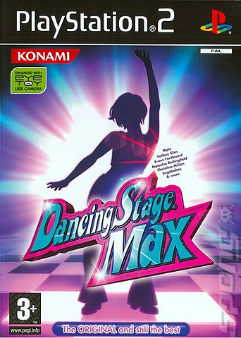 Dancing Stage Max - PS2 Cover & Box Art
