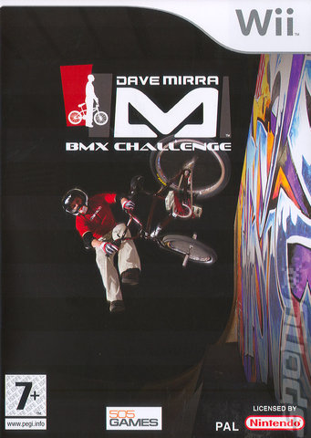 Dave Mirra BMX Challenge - Wii Cover & Box Art