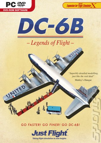 DC-6B: Legends of Flight - PC Cover & Box Art