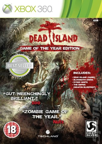 Dead Island: Game of the Year Edition - Xbox 360 Cover & Box Art