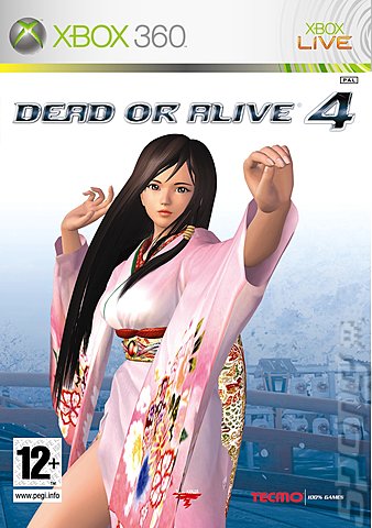 Dead or Alive 4 - Xbox 360 Cover & Box Art