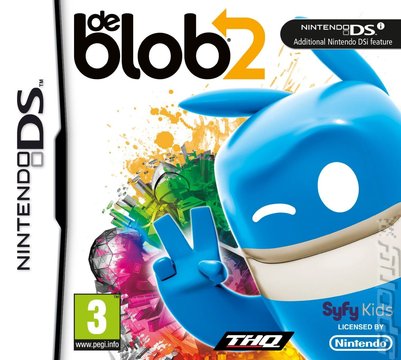 de Blob 2: The Underground - DS/DSi Cover & Box Art