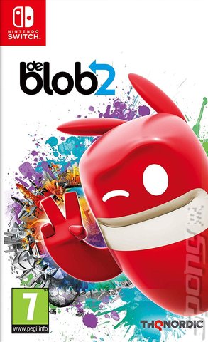 de Blob 2: The Underground - Switch Cover & Box Art