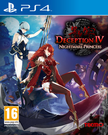 Deception IV: The Nightmare Princess - PS4 Cover & Box Art