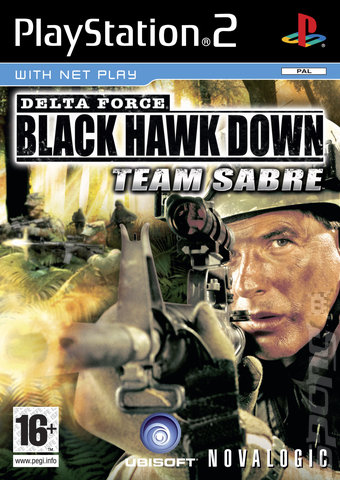 Delta Force: Black Hawk Down - Team Sabre - PS2 Cover & Box Art
