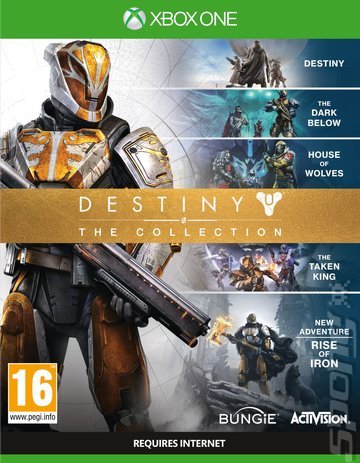 Destiny: The Collection - Xbox One Cover & Box Art