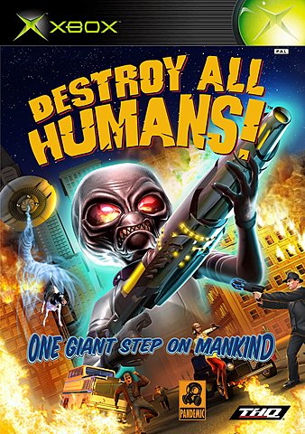 Destroy All Humans! - Xbox Cover & Box Art