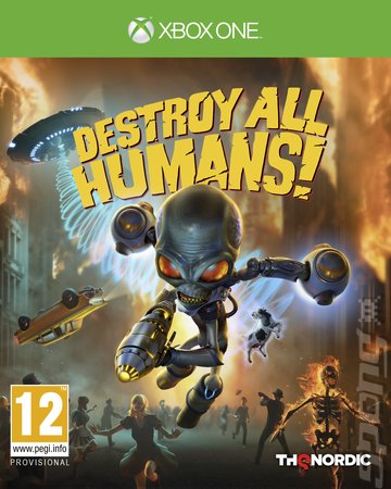 Destroy All Humans! - Xbox One Cover & Box Art