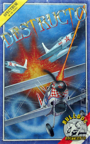 Destructo - Spectrum 48K Cover & Box Art