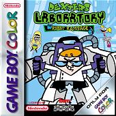 Dexter's Laboratory: Robot Rampage - Game Boy Color Cover & Box Art
