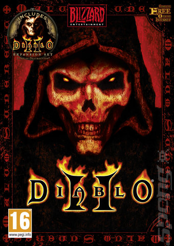 Diablo II - Power Mac Cover & Box Art