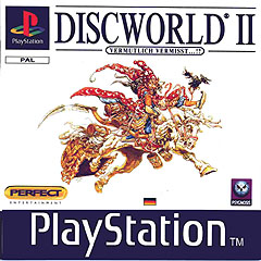 Discworld 2: Mortality Bytes - PlayStation Cover & Box Art