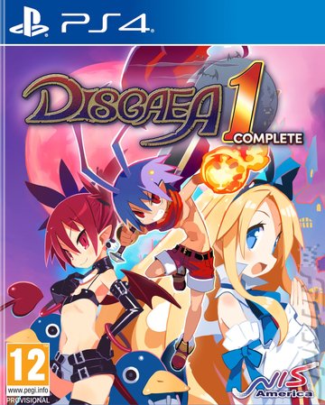 Disgaea 1 Complete - PS4 Cover & Box Art