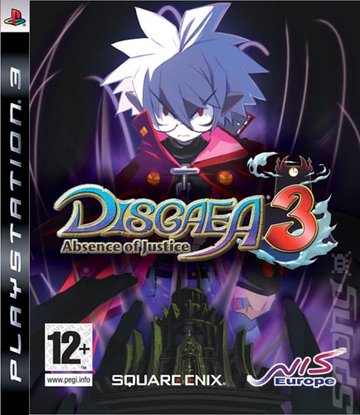 Disgaea 3: Absence of Justice - PS3 Cover & Box Art