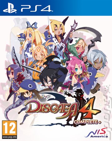 Disgaea 4 Complete+: Promise of Sardines Edition - PS4 Cover & Box Art