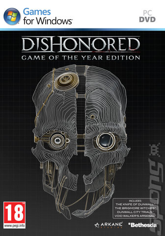 Dishonored: Game of the Year Edition - PC Cover & Box Art