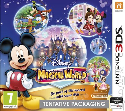 Disney Magical World - 3DS/2DS Cover & Box Art