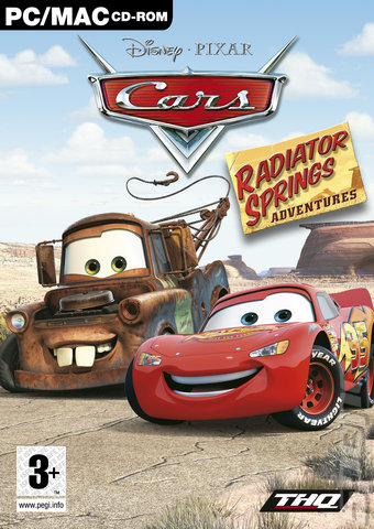 Disney Pixar Cars: Radiator Springs Adventures - PC Cover & Box Art