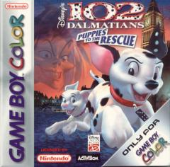 Disney's 102 Dalmatians: Puppies To The Rescue - Game Boy Color Cover & Box Art