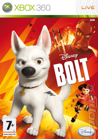 Disney Bolt - Xbox 360 Cover & Box Art