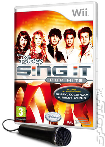 Disney Sing It: Pop Hits - Wii Cover & Box Art