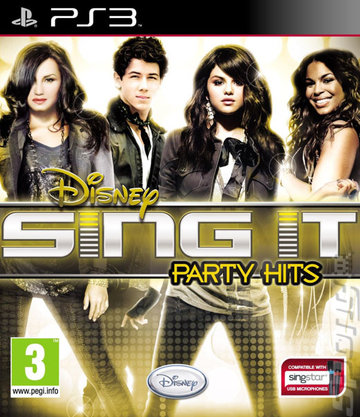 Disney Sing It: Party Hits - PS3 Cover & Box Art