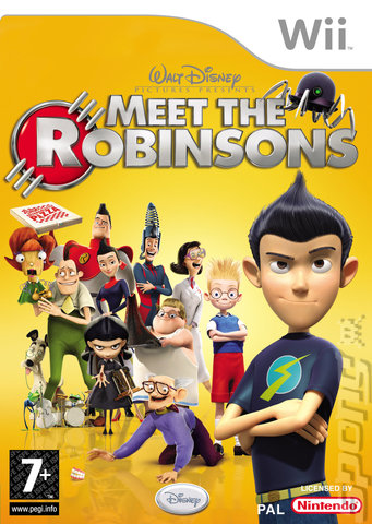 Meet the Robinsons - Wii Cover & Box Art