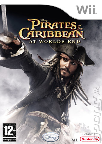 Disney's Pirates of the Caribbean: At World's End - Wii Cover & Box Art