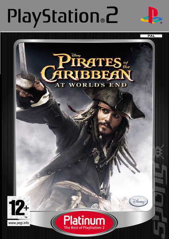 Disney's Pirates of the Caribbean: At World's End - PS2 Cover & Box Art