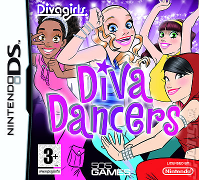 Diva Girls: Diva Dancers - DS/DSi Cover & Box Art