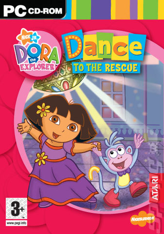 Dora the Explorer: Dance to the Rescue - PC Cover & Box Art